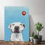 « party dog v », impression sur toile