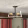 Jantz Glass Semi Flush Mount