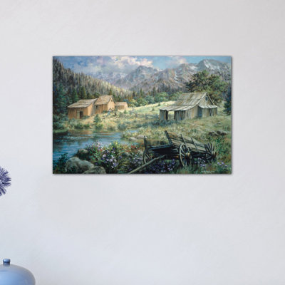 « country », reproduction d’art sur toile