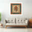Celtic Winged Griffin Abstract Contemporary Lion Winter Wall Art Print 1 Piece Wrapped Canvas Wall Art-1033336728