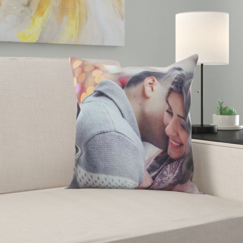 Housse et insert de coussin carré Bokeh