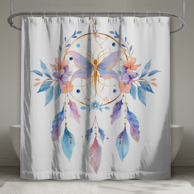 Rideaux de douche Butterfly Dreamcatcher