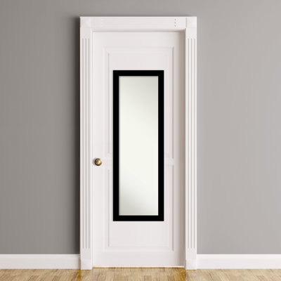 Hathulf Solid Wood Rectangle Wall Mirror