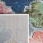 Tapis bleu / rouge Edroy-536379582