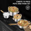 12 - Piece Stainless Steel Cookware Set