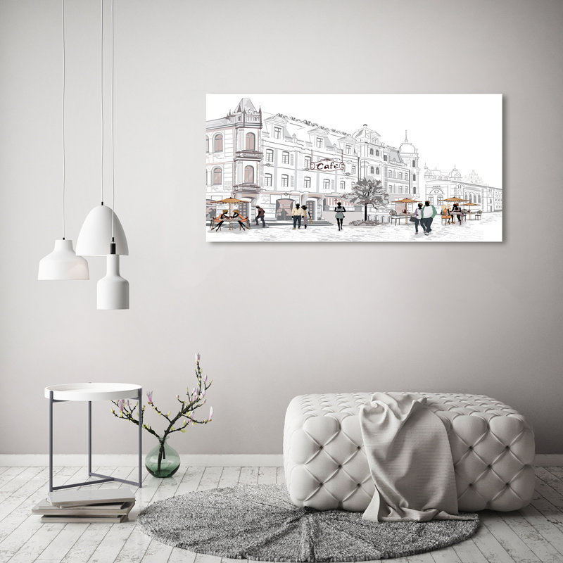 Old Town - Wrapped Canvas Print