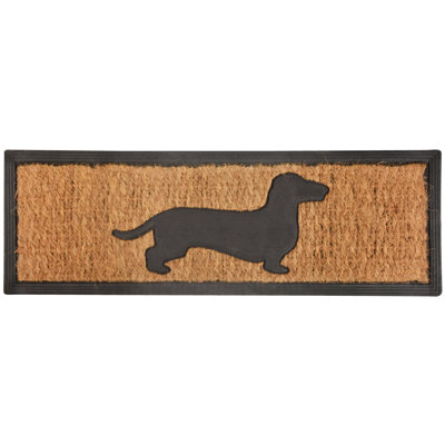 Rubber & Coir Doormat (Dog)