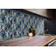 Sticker Self Adhesive Vinyl Splashback 39,37x19,68 Inch Wall Stickers Tile Peel and Stick Wall Tiles