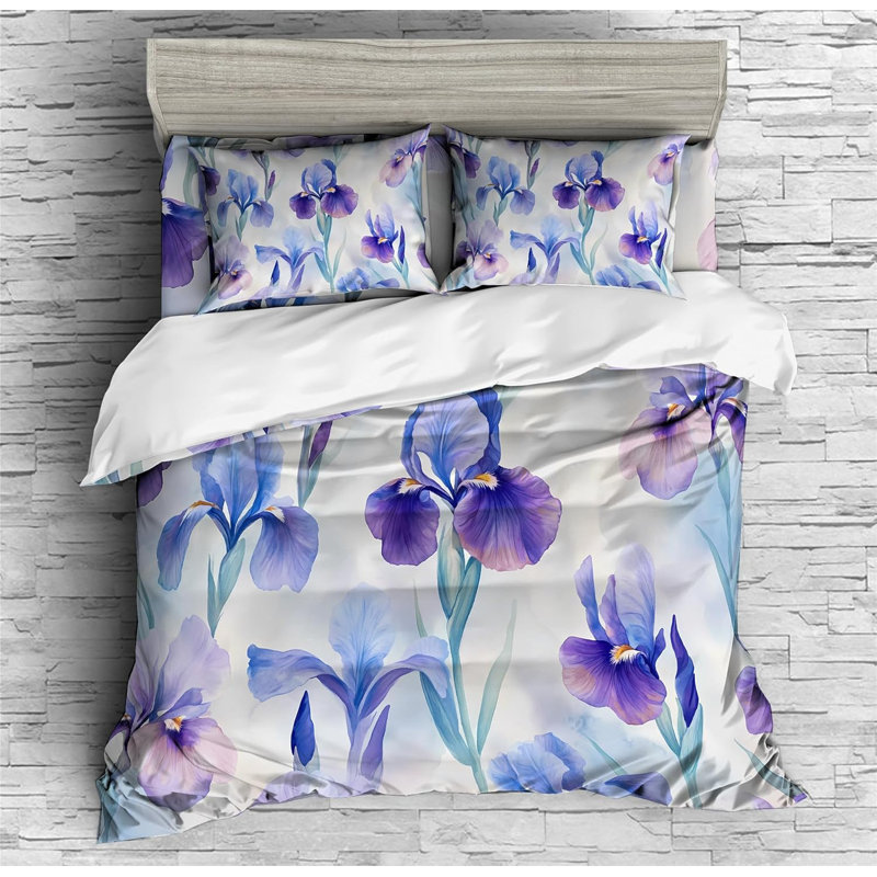 Ensembles de lit Watercolor Iris