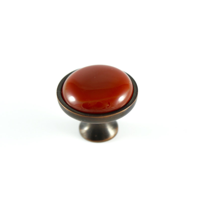 1 1/2" Diameter Mushroom Knob, Satin Nickel