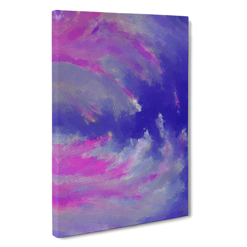 Fifth Dimension Abstract - Wrapped Canvas Painting, 76cm H x 50cm W x 3cm D