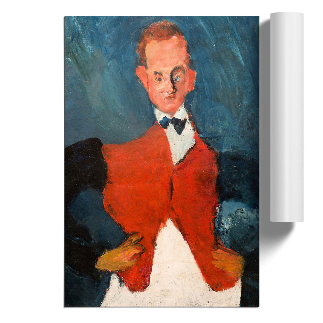 The Waiter by Chaim Soutine - Frameless Print
