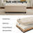 50" W Linen Upholstered Flip Top Storage Bench-864889370