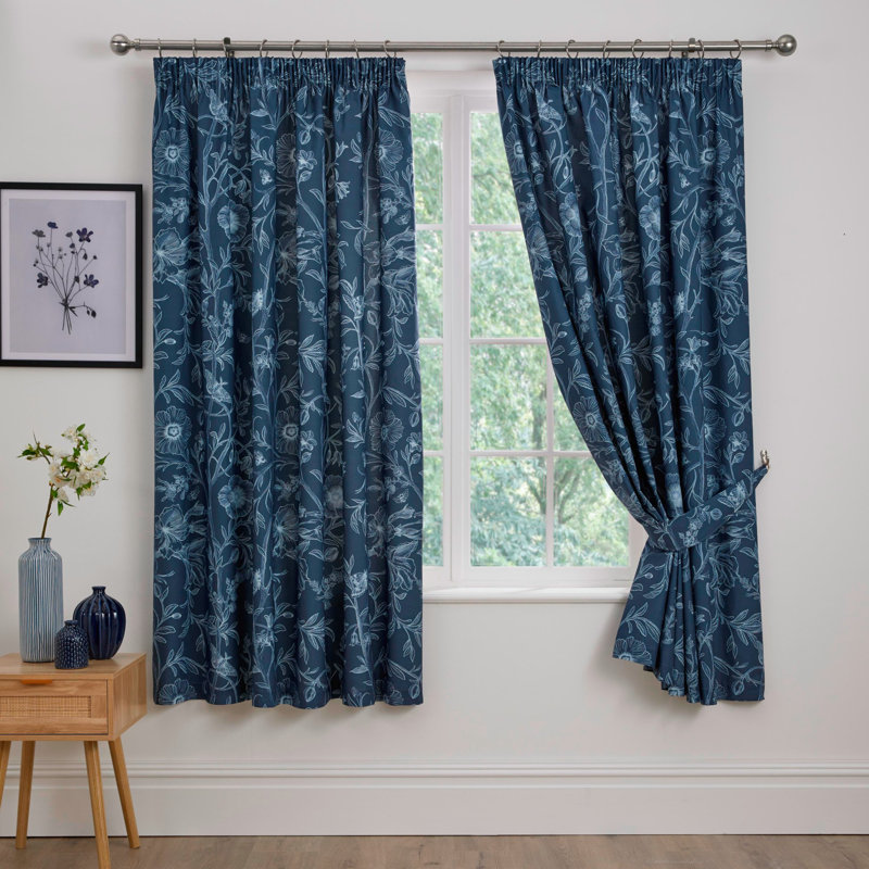 Semi Sheer Curtain Pair