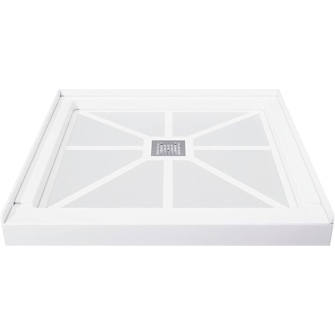 36" W x 36" D Single Threshold Shower Base VTI