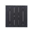 Table d'appoint ELLA SQUARE, noir