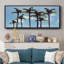 Paradise Palms, reproduction d'art sur toile-238991749-238991746
