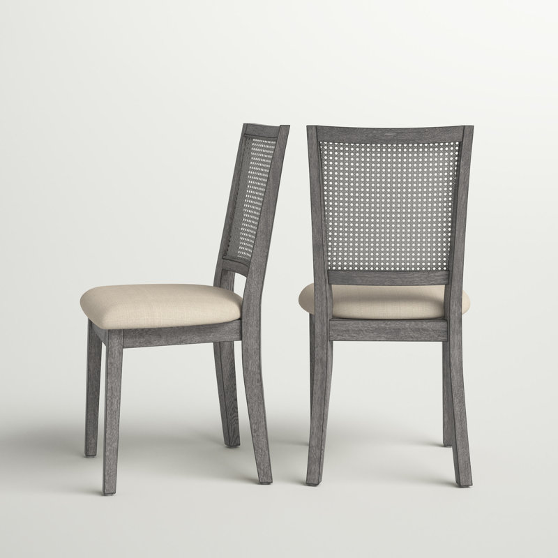 Chaise d'appoint Amando, Gris antique