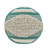 Diamond Handcrafted Fabric Cylindrical Pouf-1844200936