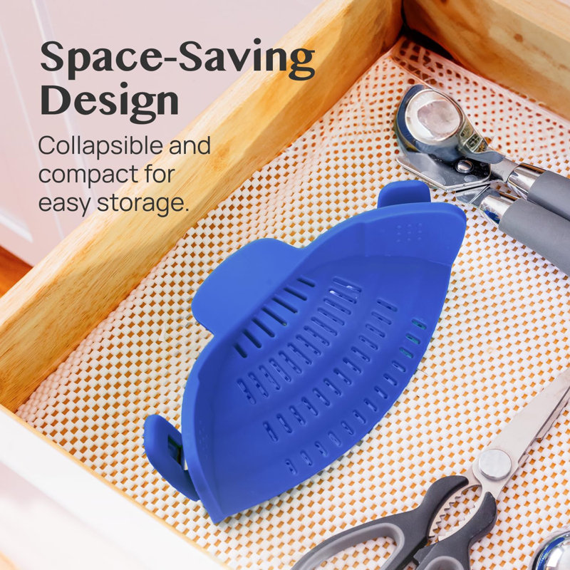 Heat-Resistant Kitchen Gadgets, Essential Colander Drainer for Vegetables and Pasta