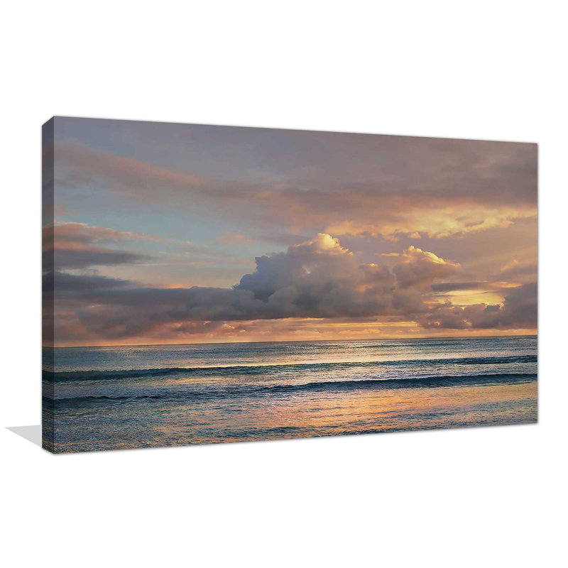 Une méditation matinale par Mike Calascibetta - photographie, Toile tendue, H 36 po x l 60 po x P 1,5 po