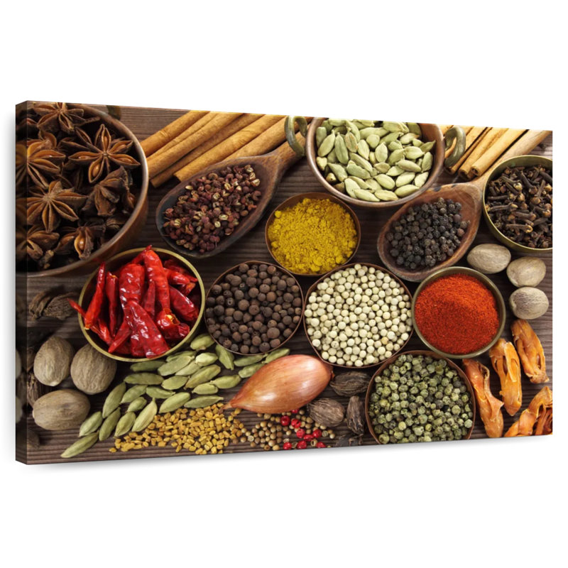 Yarlin Natural Spices, 34" H x 51" W