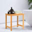 Banc de douche en bambou