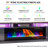 Bhhatu 2 Tier High Gloss TV Stand with Electric Fireplace Included-960188261-985932687