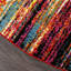 Tapis orange / bleu / crème Olgethorpe-877217065