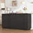 Handleless Wave Design Storage Cabinet-27516775