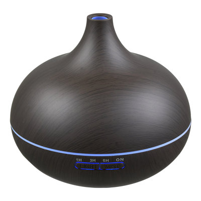 Wood Grain Ultrasonic Essential Oil Diffuser