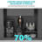 33"X19"X9" Gunmetal Black Undermount  Kitchen Sink 16 Gauge Single Bowl With Drain Assembly