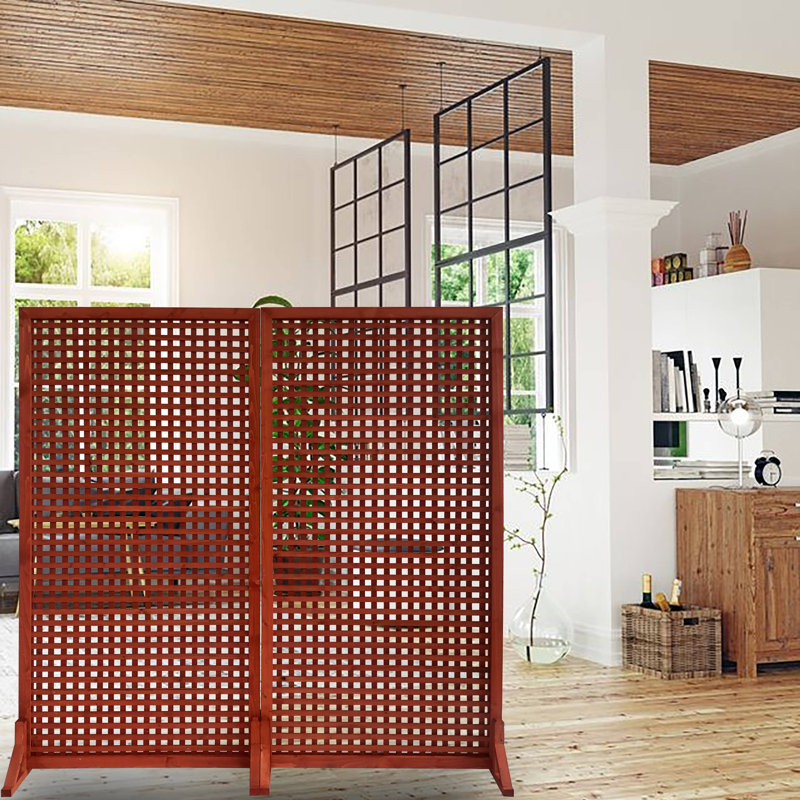 Porpora Privacy Fence, Red