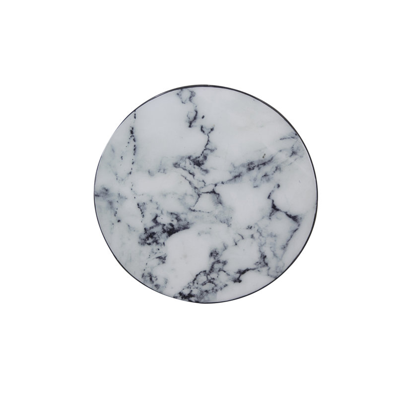 Goner End Table, White