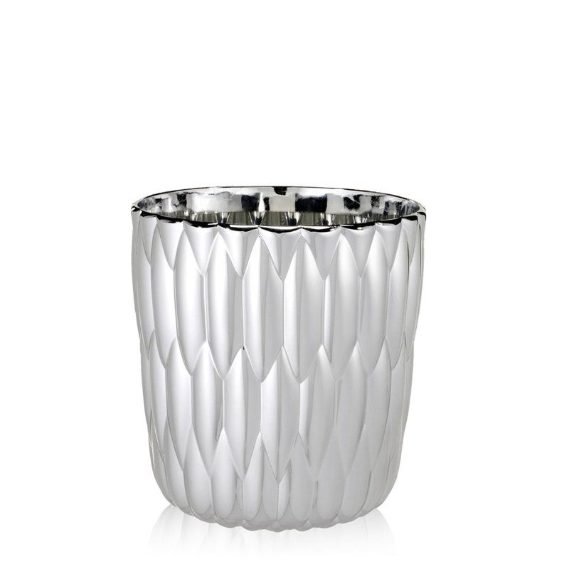 Vase de table Jelly, Chrome