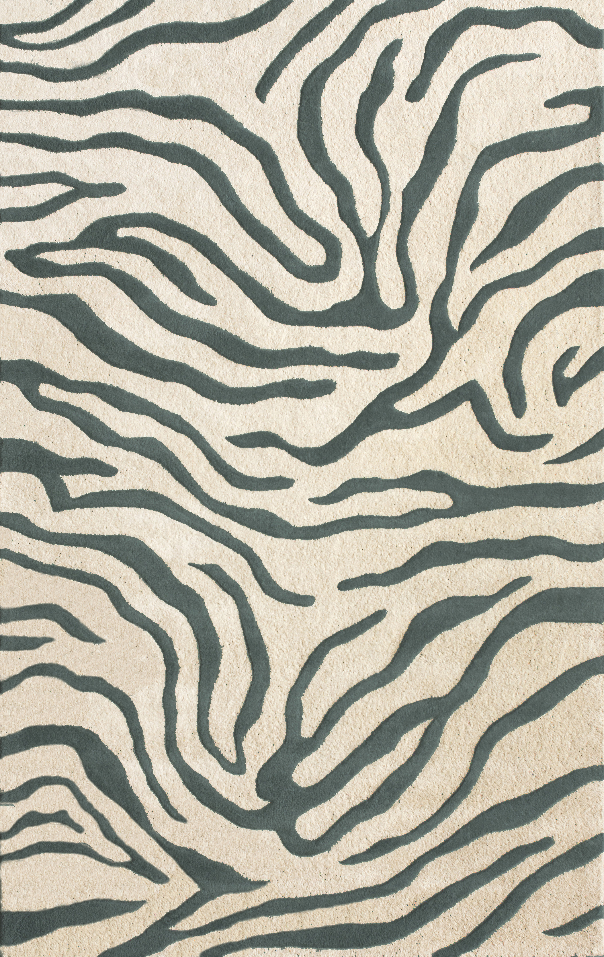 Everly Quinn Fremantle Madagascar Blue Novelty Rug | Wayfair