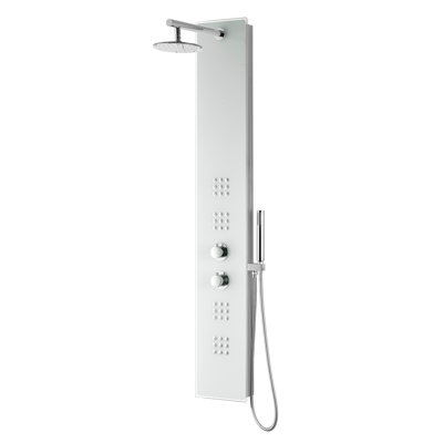 Veld Series 64 Shower Panel With Adjustable Shower Head