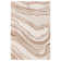 Decara Quartz Abstract High-Low Terracotta/Beige Area Rug
