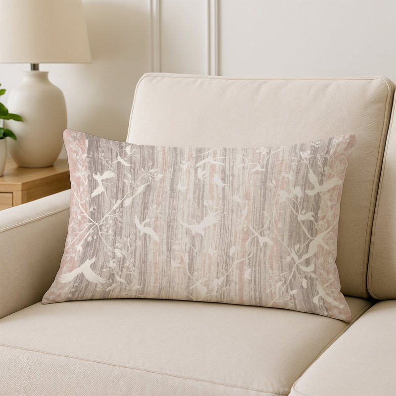 Coussin décoratif intérieur et extérieur Modern, Rectangle H 14 po x l 20 po, Beige abstrait 18