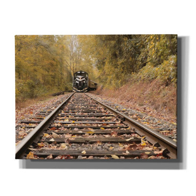 Great Great Smoky Mountains Railroad par Lori Deiter - Photographie sur toile tendue