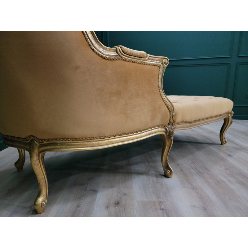 Deddrick Velvet Chaise Lounge