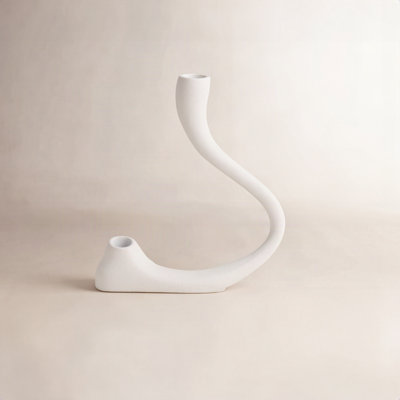 8.5'' H Aluminum Tabletop Candlestick