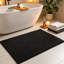 Soft Microfibre Non-Slip Bath Mat for Quick Dry & Safety