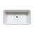 Bandon 59" x 32" Freestanding Soaking Solid Surface Bathtub-60772205