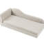 Beige pour animaux de compagnie avec vague irrégulière pour canines moyennes et grandes - surdimensionné, accoudoir simple, coussin moelleux, pieds bas en plastique surdimensionnés, pieds pour chien, lin respirant-2102494640