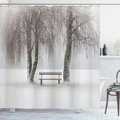 Rideau de douche simple Farm House
