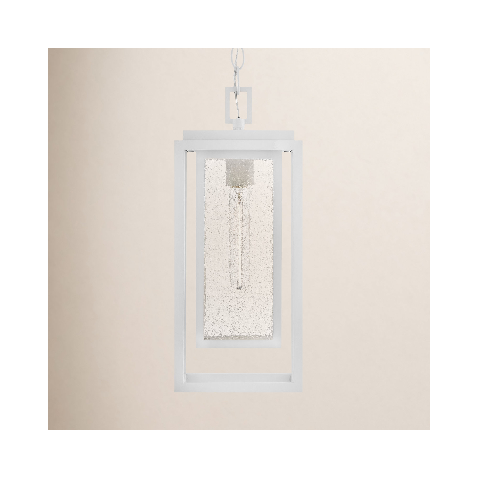 Seeded Outdoor Pendant
