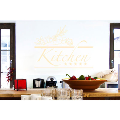 Food & Beverage Non-Wall Damaging Wall Decal