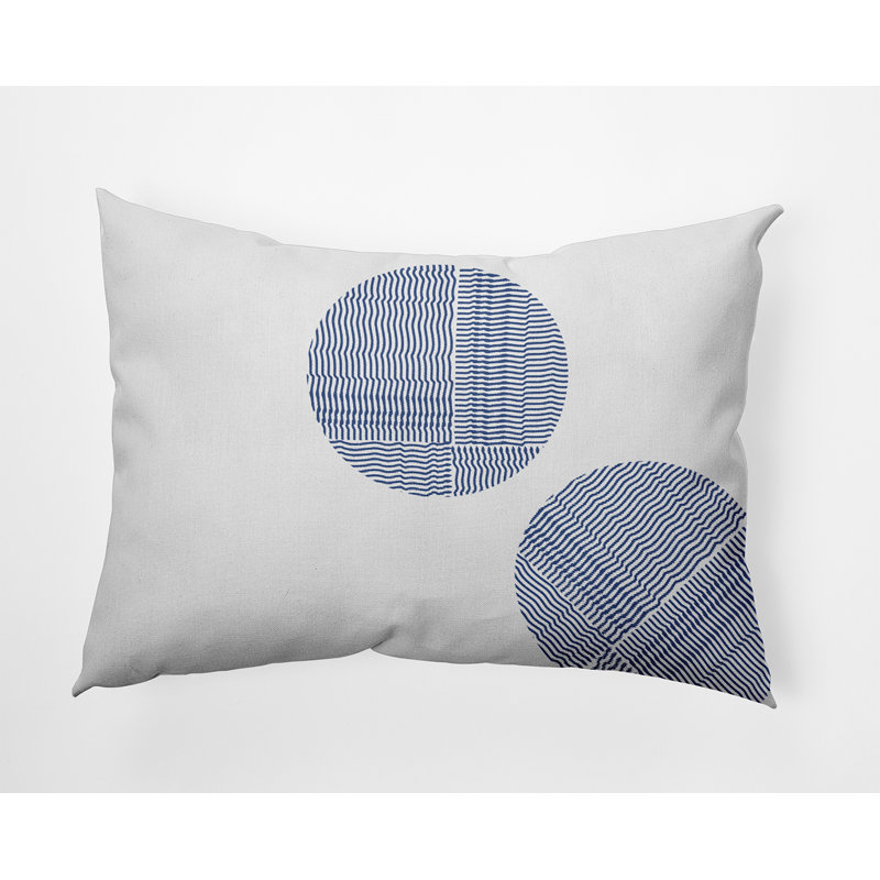  Housse et insert de coussin rectangulaire en polyester pour l'intérieur et l'extérieur, Marine nautique
