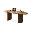 Bureaux en bois massif brun Free Form-107978795